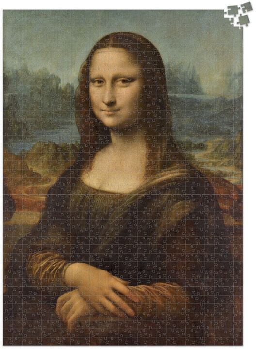Puzzle Vilac - Mona Lisa, 1000 dílků_41402264