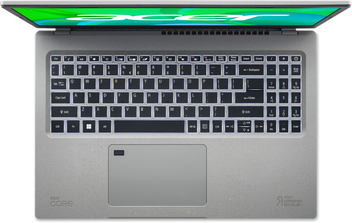 Acer Aspire Vero – GREEN PC (AV15-51), šedá_1061084925