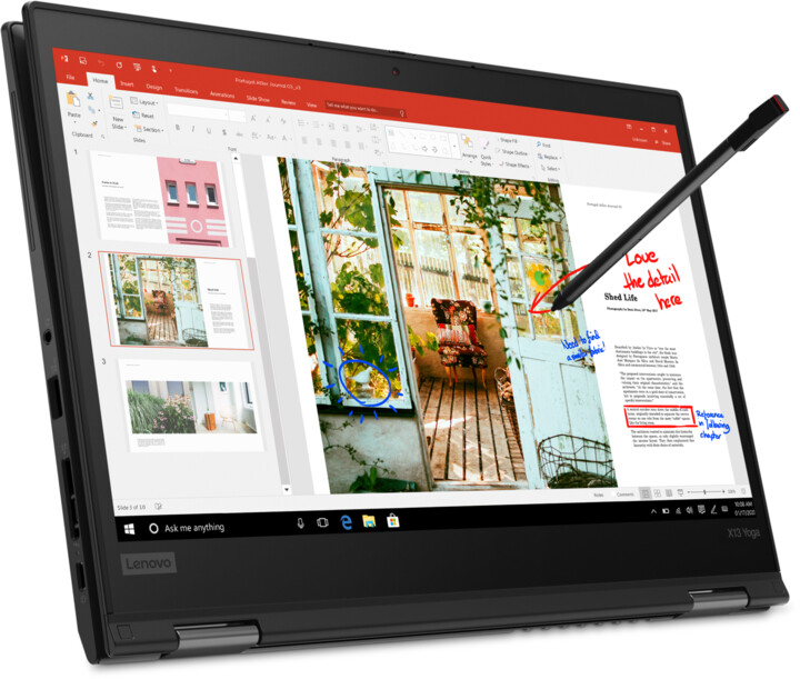 Lenovo ThinkPad X13 Yoga Gen 1, černá_1362625143