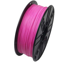 Gembird tisková struna (filament), PLA, 1,75mm, 1kg, růžová_798143543