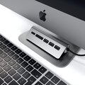 Satechi Type-C Aluminum USB HUB Card Reader, šedá_823640849