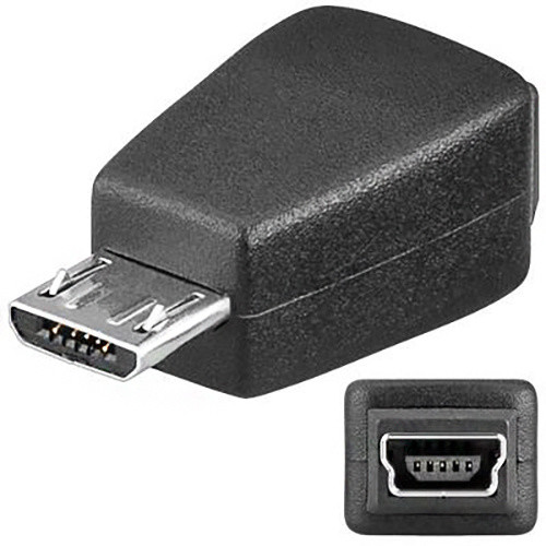 PremiumCord USB redukce Mini 5 PIN/female - Micro USB/male_1526745148