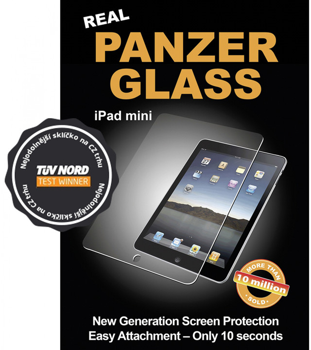 PanzerGlass Edge-to-Edge pro Apple iPad Mini 2/3, čiré_728557681