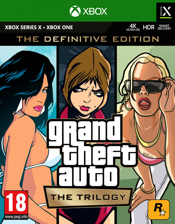 Grand Theft Auto: The Trilogy – The Definitive Edition (Xbox)