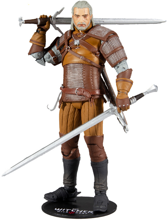Figurka The Witcher - Geralt Action Figure 18 cm (McFarlane, Gold Label Collection)_1803394969