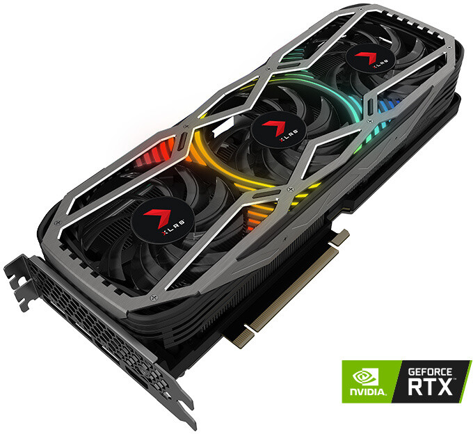 PNY GeForce RTX3080 12GB XLR8 Gaming REVEL EPIC-X RGB Triple Fan Edition, LHR, 12GB GDDR6X_1141962337