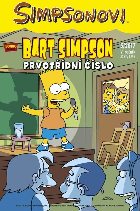 Komiks Bart Simpson: Prvotřídní číslo, 5/2017_1081919986