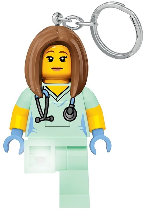 Klíčenka LEGO Iconic Zdravotní sestra, svítící figurka_224505799