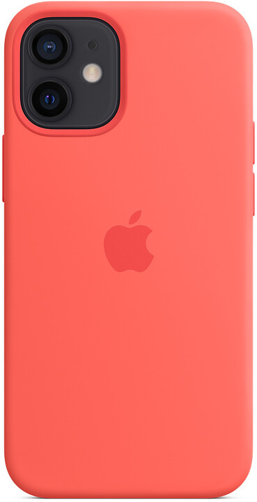 Apple silikonový kryt s MagSafe pro iPhone 12 mini, růžová_1650076101