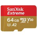 SanDisk Micro (SDXC) SanDisk Extreme 64GB 170MB/s UHS-I U3 + SD adaptér_1355163542