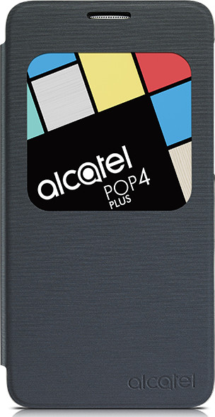 ALCATEL flipové pouzdro pro Pop 4+ (EU Blister), černá_39310237