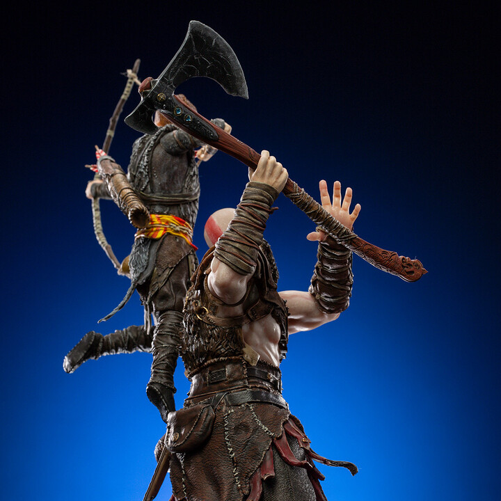 Figurka Iron Studios God of War - Kratos and Atreus BDS Art Scale 1/10_735755676