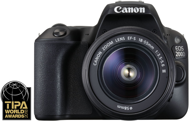 Canon EOS 200D + 18-55mm DC III, černá_1668508297