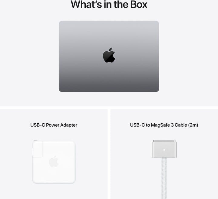 Apple MacBook Pro 14, M1 Max 10-core, 32GB, 512GB, 24-core GPU, vesmírně šedá (CZ)