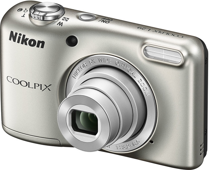 Nikon Coolpix L29, stříbrná_153794849