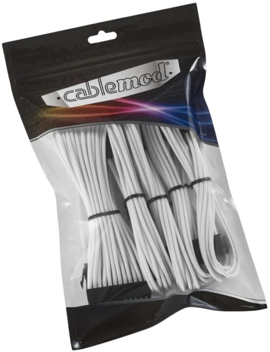 CableMod Classic ModMesh Cable Extension Kit - 8+8 Series - bílá_933627342