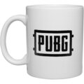Hrnek PUBG - Logo (bílý)_1686100415