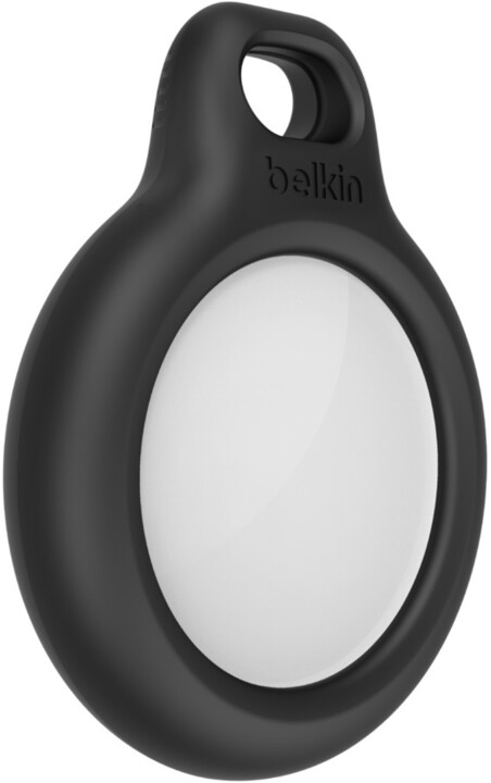 Belkin bezpečné pouzdro na Apple AirTag s kroužkem, černá_2005733069
