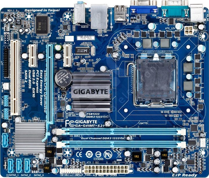 GIGABYTE GA-G41MT-S2P - Intel G41_621240306