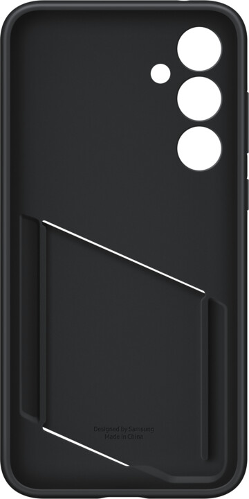 Samsung ochranný kryt s kapsou na kartu pro Galaxy A35 5G, černá_466096645