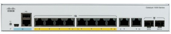 Cisco Catalyst 1000-8P-E-2G-L