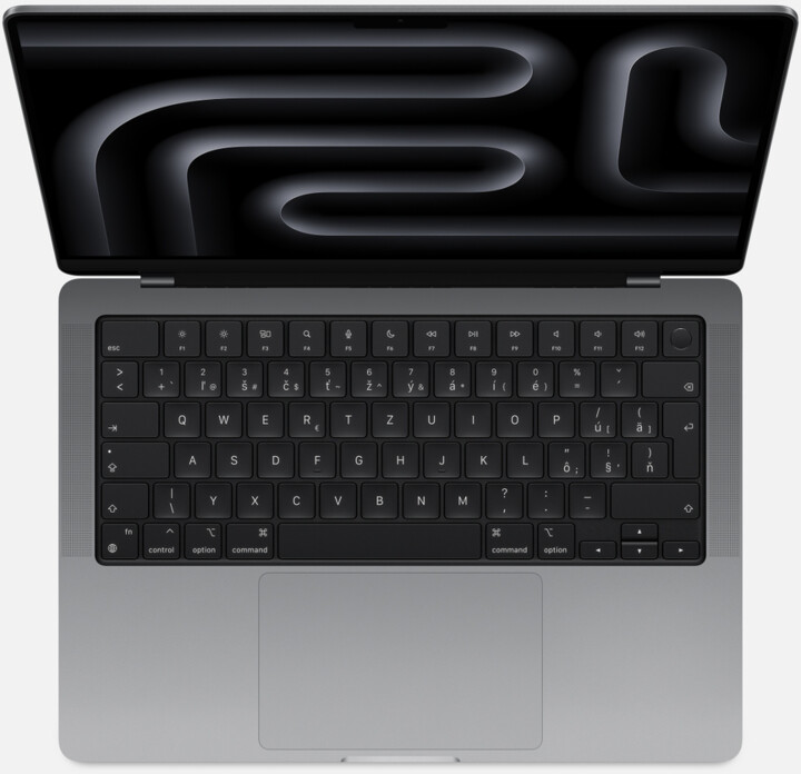 Apple MacBook Pro 14, M3 - 8-core/16GB/1TB/10-core GPU, vesmírně šedá_644250687