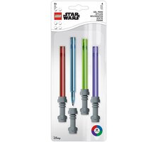 Pero LEGO Star Wars - světelný meč, mix barev, gelové, 4ks_740218443