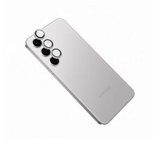 FIXED ochranná skla čoček fotoaparátů pro Samsung Galaxy A55 5G, stříbrná FIXGC2-1263-SL