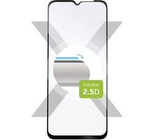 FIXED ochranné sklo Full-Cover pro Realme C11 (2021), s lepením přes celý displej, černá