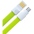 Remax datový kabel USB/micro USB, 1,2m dlouhý, zelená