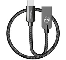Mcdodo Knight datový kabel USB-C, 1.5m, černá_1871927625