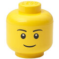 Úložný box LEGO Hlava - chlapec (mini)
