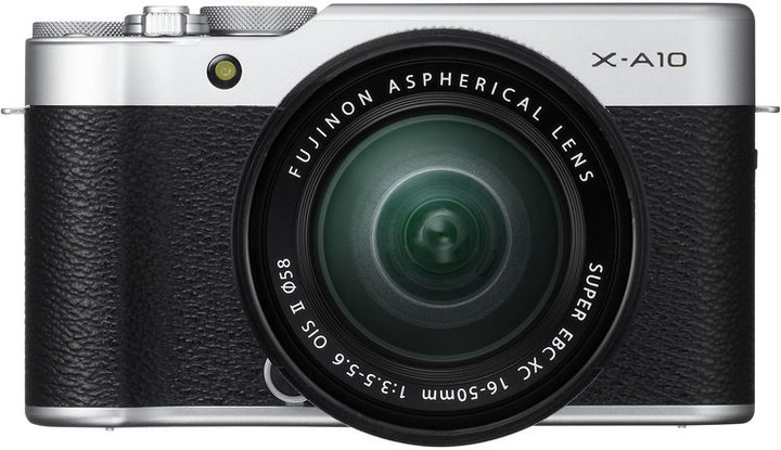 Fujifilm X-A10 + XC 16-50mm, stříbrná/černá_2078866460