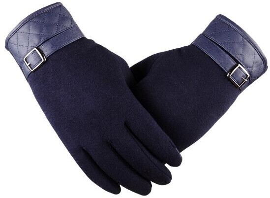 Lea rukavice Retro modré (L) pro dotykové displeje_1652237578