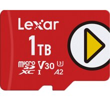 Lexar PLAY UHS-I U3 (Class 10) micro SDXC 1TB LMSPLAY001T-BNNNG
