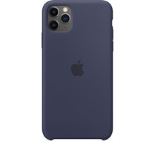 Apple silikonový kryt na iPhone 11 Pro Max, půlnočně modrá_177441776
