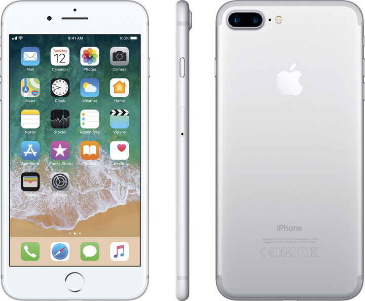Apple iPhone 7 Plus, 128GB, Silver_1853574601