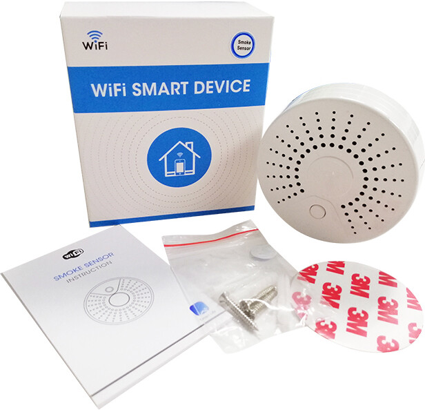 iQtech SmartLife kouřový senzor SM01, Wi-Fi_1656293778