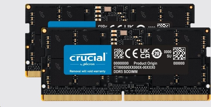 Crucial 64GB (2x32GB) DDR5 5200 CL42 SO-DIMM_731817287