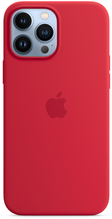 Apple silikonový kryt s MagSafe pro iPhone 13 Pro Max, červená PRODUCT(RED)_1999975735