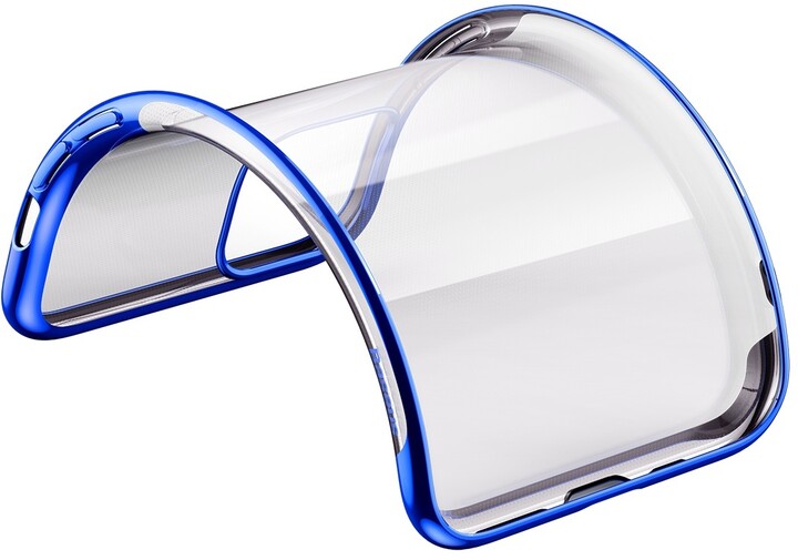 BASEUS Shining Series gelový ochranný kryt pro Apple iPhone 11 Pro, modrá_1961085114
