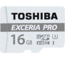 Toshiba Micro SDHC Exceria Pro M401 16GB 95MB/s UHS-I U3 + adaptér_1653371091