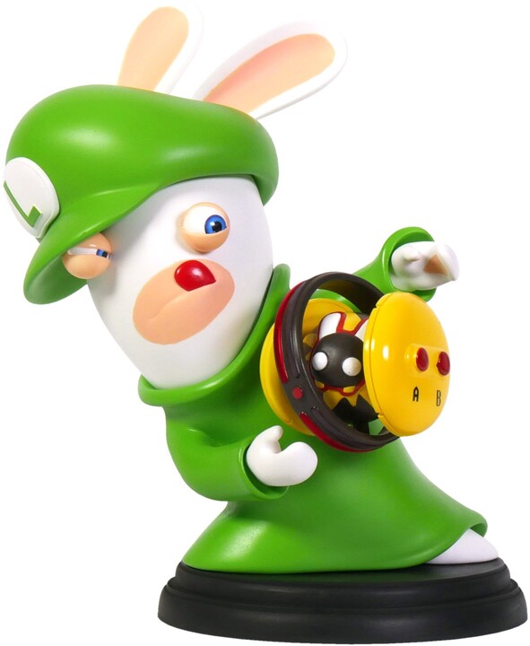 Figurka Mario + Rabbids Kingdom Battle - Rabbid Luigi (16,5cm)_941692700