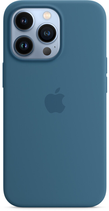 Apple silikonový kryt s MagSafe pro iPhone 13 Pro, ledňáčkově modrá_946394343