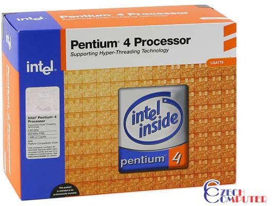 Intel Pentium 4 524 3,06GHz 1MB 533MHz 775pin BOX_1041019805