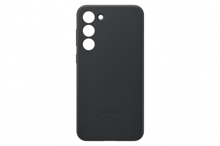 Samsung kožený zadní kryt pro Galaxy S23+, černá_836557906