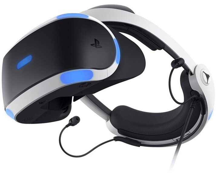 PlayStation VR v2 + Kamera v2 + PS5 adaptér + 5 her_1628373230