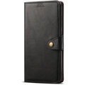 Lenuo Leather flipové pouzdro pro Xiaomi Redmi Note 10 Pro, černá_372884271