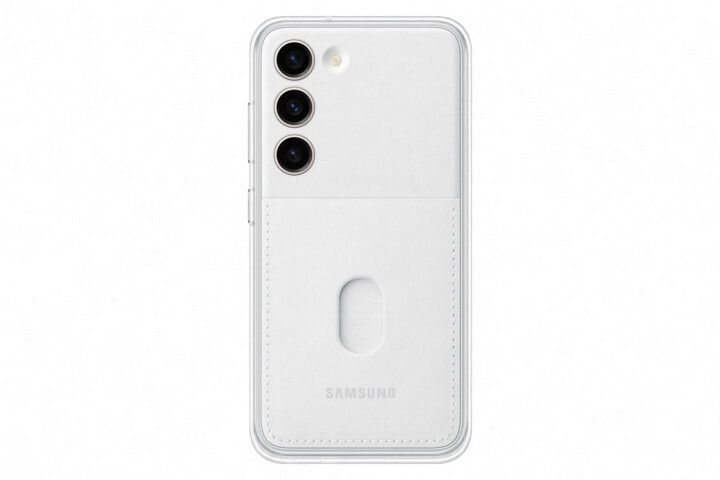 Samsung ochranný kryt Frame pro Galaxy S23, bílá_2020583963