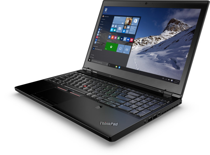 Lenovo ThinkPad P50s, černá_1985470447
